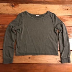 Melrose and Market cropped sweatshirt